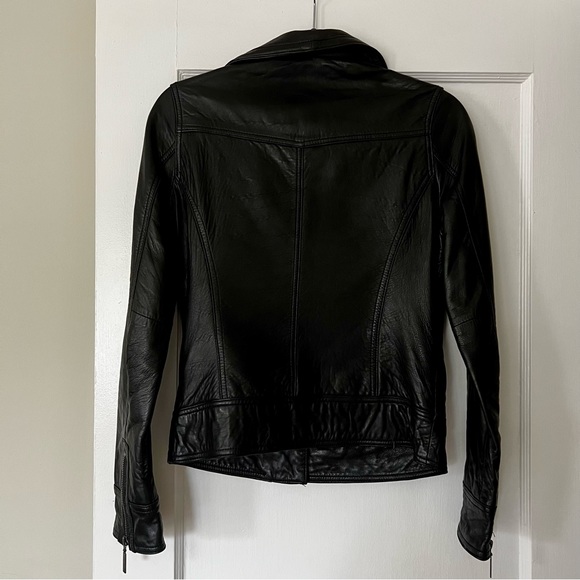 Calvin Klein Vintage Leather Jacket - Picture 3 of 6